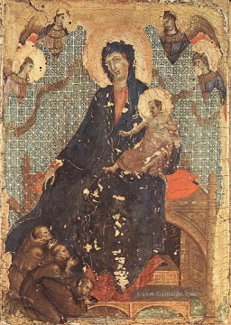 Duccio Werke - Madonna der Franziskaner Schule Siena Duccio